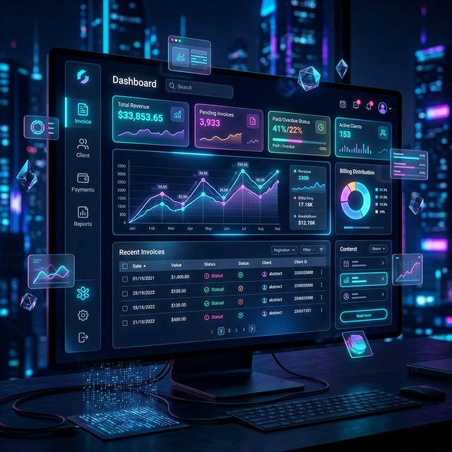 InvoiceX Dashboard